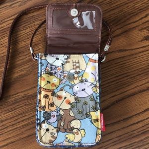 Cat purse, purrfect for cash, card and your cell.
